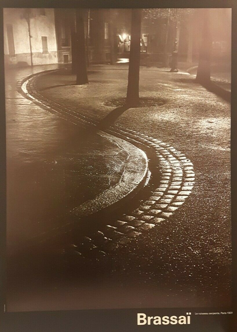 Le ruisseau serpente, Paris 1931 by Brassai (Photography, 65cm x 90cm)