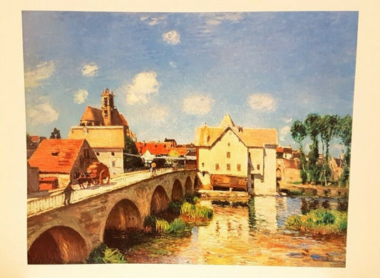 La Pont de Moret by Alfred Sisley (Museum Print, 80cm x 60cm)