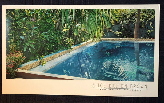 Tropical Reflections by Alice Dalton Brown (Colour Art Print, 96cm x 56cm)