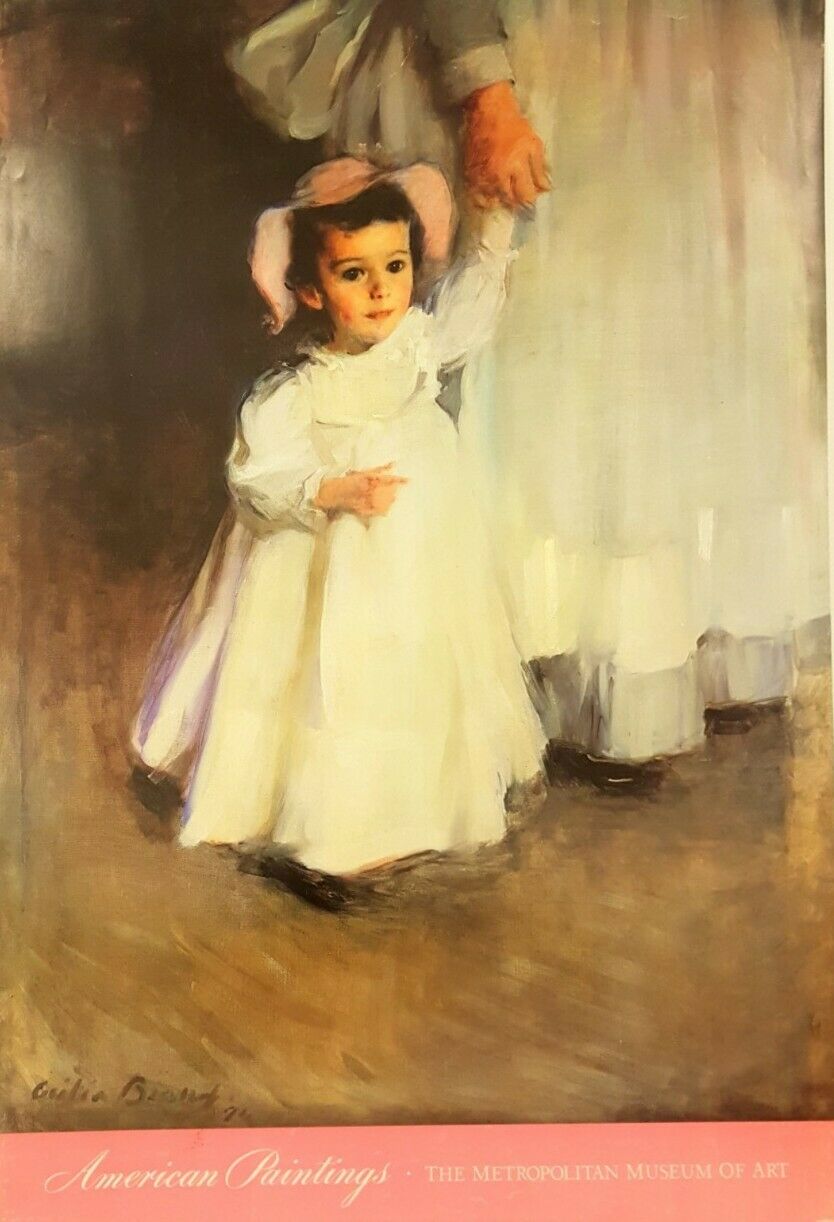 Ernesta [Child With Nurse] by Cecilia Beaux (Art Print, 65cm x 94cm)